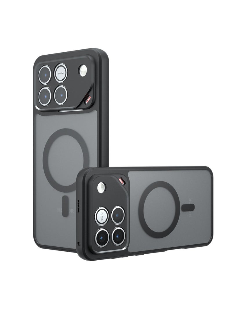 عام غطاء واقي مغناطيسي متوافق مع هواتف Honor WIN / WIN RT، يدعم الشحن اللاسلكي، مصنوع من مادة TPU المختارة بتصميم Airbag رباعي الزوايا للحماية من الصدمات والسقوط. - Image 1